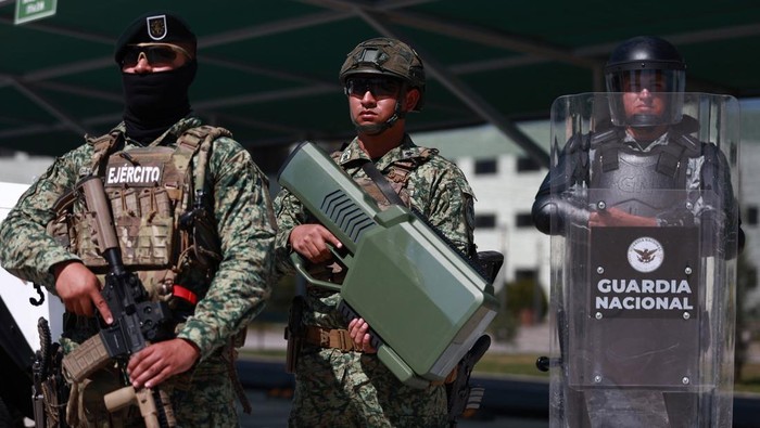 Meksiko Latihan Militer “Ollamani” Jelang Piala Dunia 2026