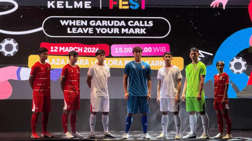 Bukan Sekadar Jersey ! Kelme Bantu Pembiayaan Timnas Indonesia