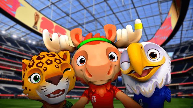 Yuk Kenalan Maskot Piala Dunia 2026 Maple, Zayu,dan Clutch