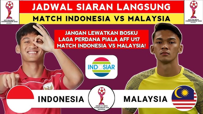 Live Malam Hari! Timnas Indonesia vs Malaysia Piala AFF U-17 2026
