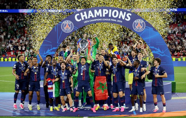 PSG Juara Liga Champions Kalahkan Arsenal di Adu Penalti