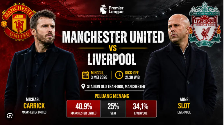 Tanpa Salah di Old Trafford! Liverpool Hadapi MU