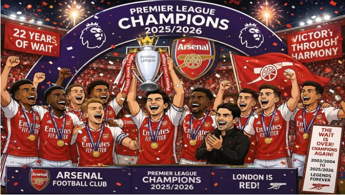 Arsenal Akhirnya Juara Liga Inggris! Arteta Ukir Sejarah