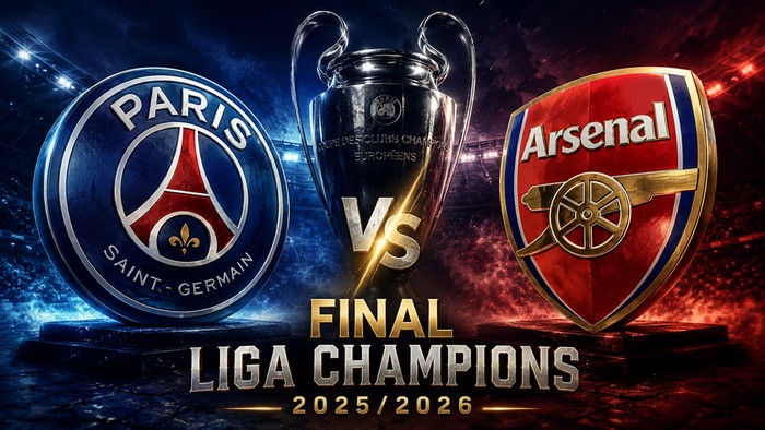 Malam Ini Jadwal Final Liga Champions PSG vs Arsenal