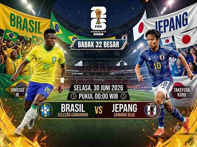 Sejarah Pertemuan Brasil vs Jepang Tim Samba Masih Tangguh